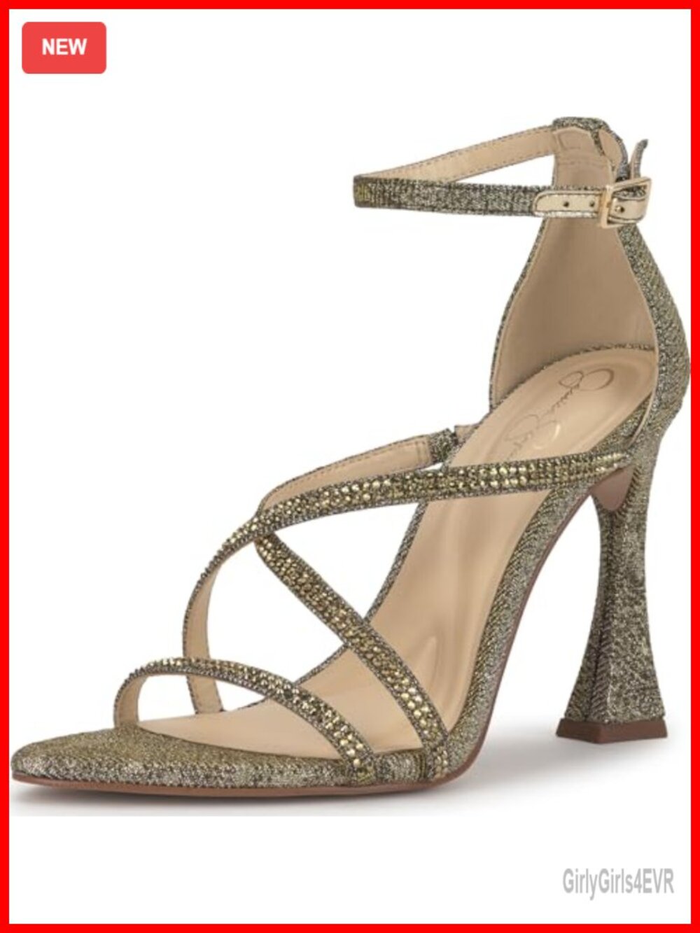 Jessica Simpson Kaliye Strappy High Heel Sandal